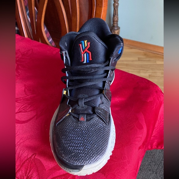 Black-Teal Nike Kyrie 7s, Only worn once (inside gym - perfectly clean) - Picture 4 of 4